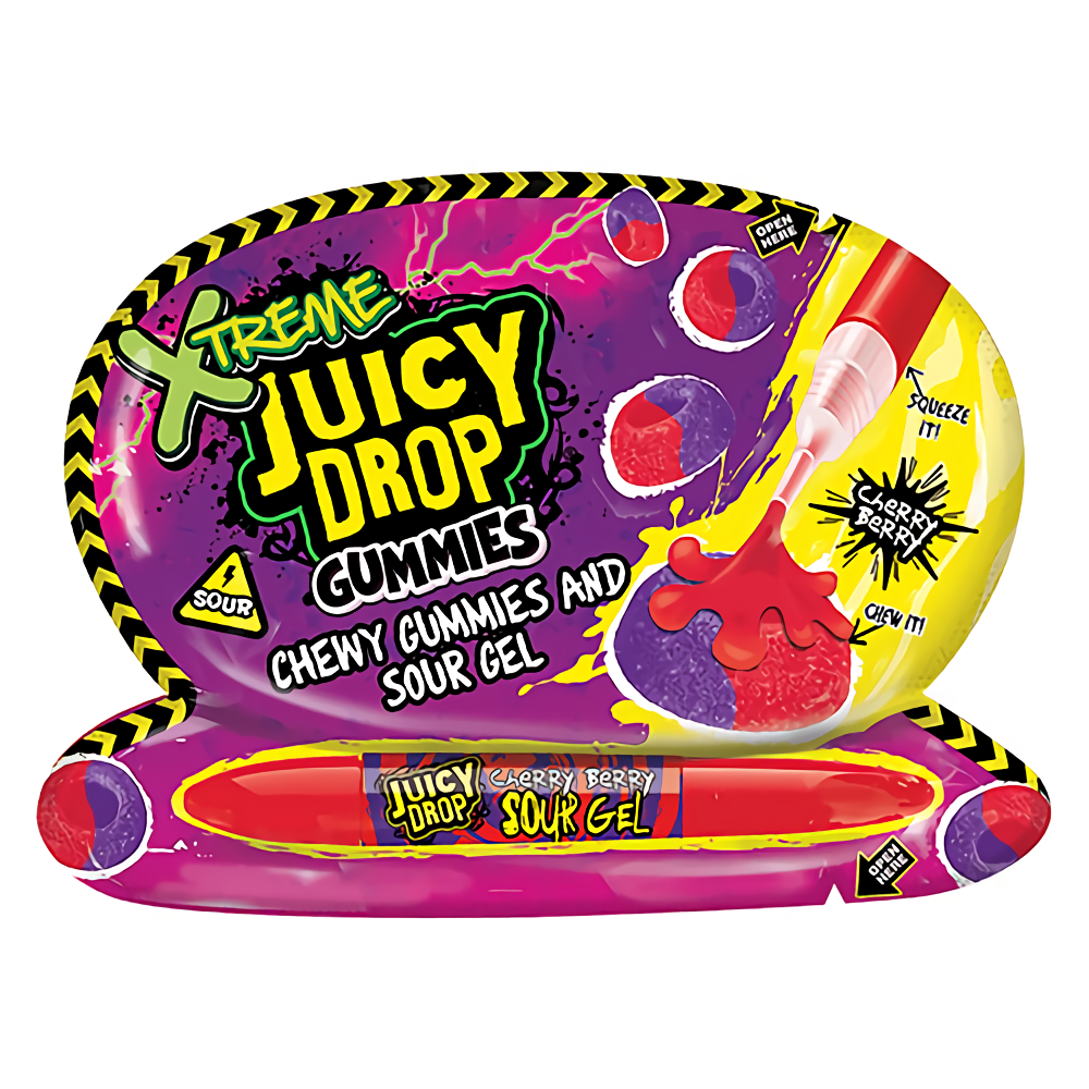 Juicy Drop Gummies Sour 12x57g