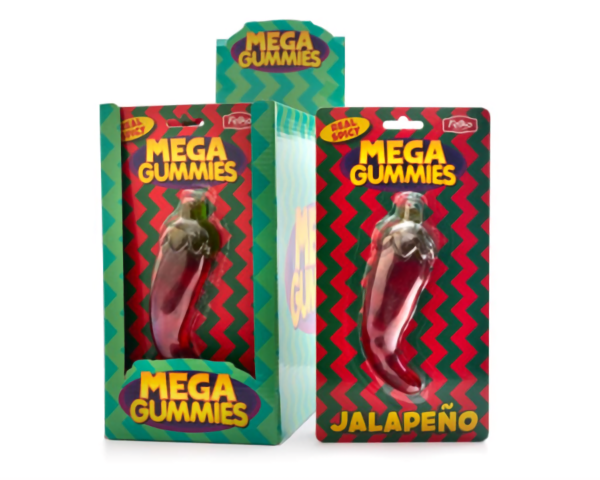 Mega Gummies Jalapeno 11x120g