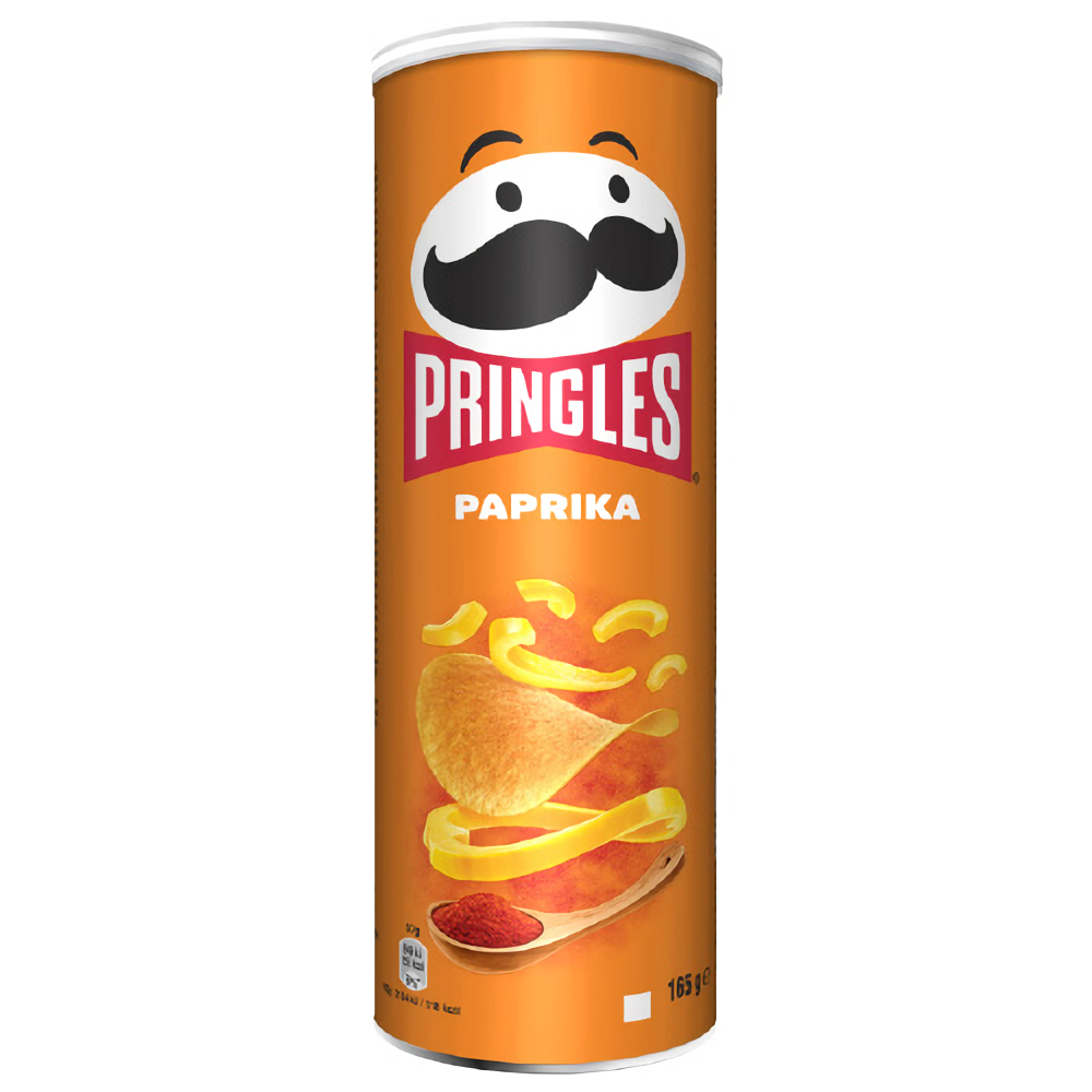 PRINGLES PAPRIKA 19x165G
