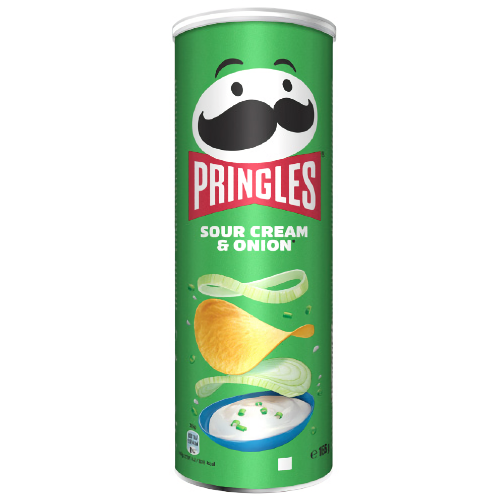 PRINGLES SOUR&ONION 165G