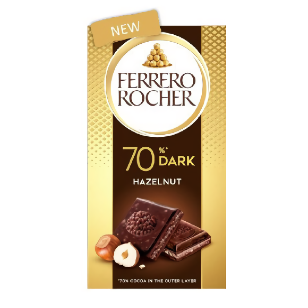 Rocher Tablets Dark 70% 8x90G