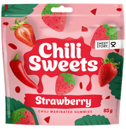 [176-30231] CHILI SWEETS STRAWBERRY 12x85G