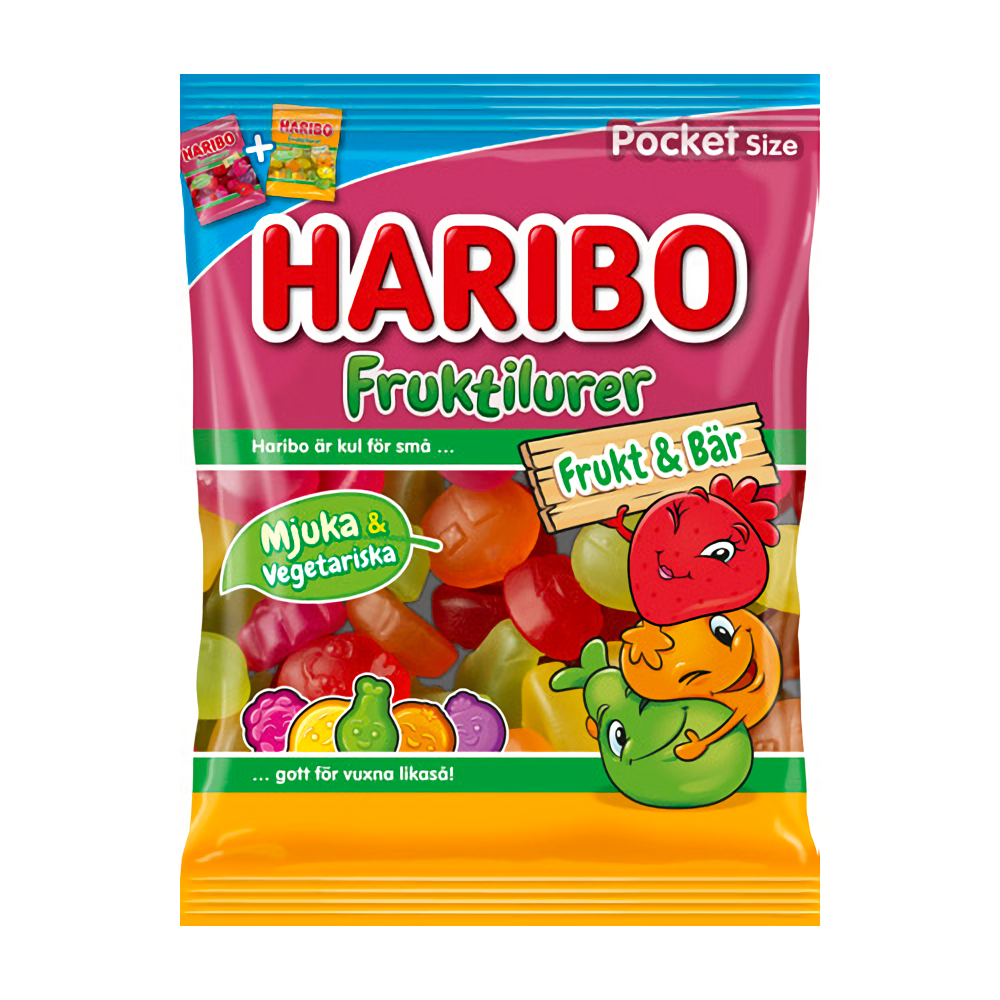 Fruktilurer Fruit & Berry 24x80g