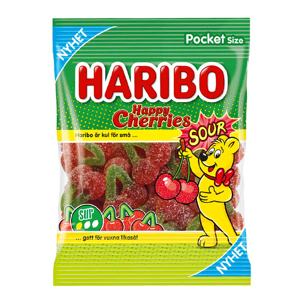 Haribo Happy Cherries Sour 20x75g