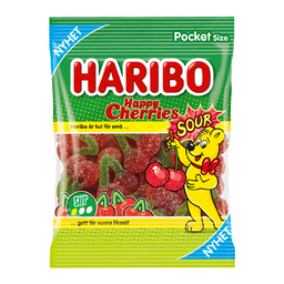 [225-2210] Haribo Happy Cherries Sour 20x75g