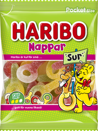 [225-2260] Haribo NAPPAR SURA 22x80g