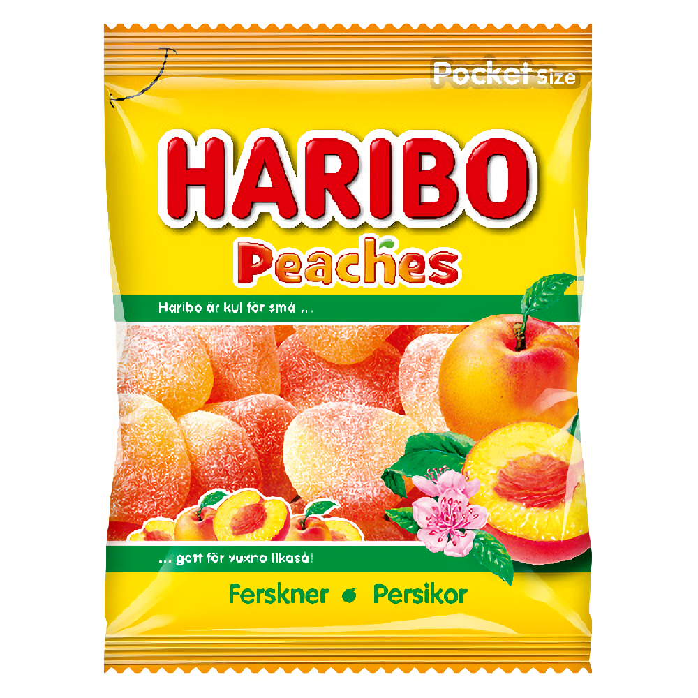 Haribo Peaches 24x80g
