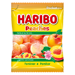 [225-5317] Haribo Peaches 24x80g