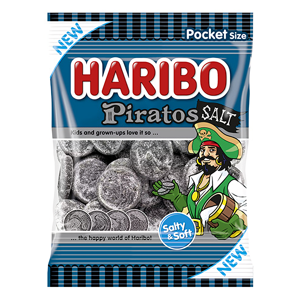 Haribo Piratos Salt 28x70g