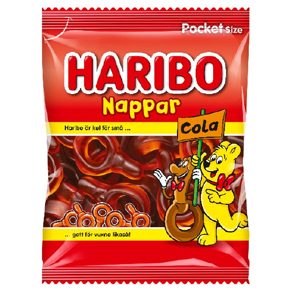 Haribo NAPPAR COLA 24x80g
