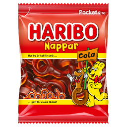 [225-9373] Haribo NAPPAR COLA 24x80g