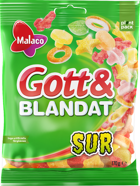 Gott & Blandat Super Sur - Super Sour 30x130g