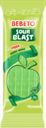 BEBETO SUPER BELT FIZZY APPLE 24X180G