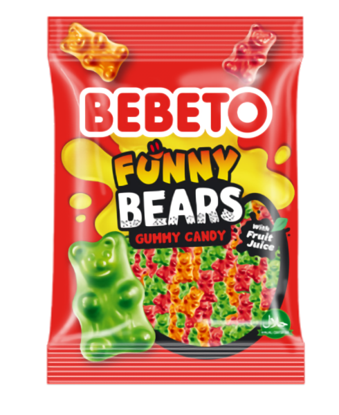 BEBETO FUNNY BEARS 12X80G