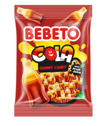 BEBETO COLA BOTTLES 12X80G