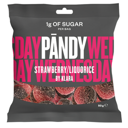 [72-8213] Pändy Strawberry & Liquorice 14x50g