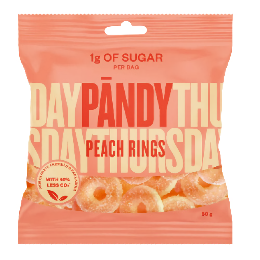 Pändy Peach Rings 14x50g