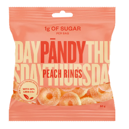 [72-8218] Pändy Peach Rings 14x50g