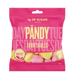 [72-8221] Pändy Sour Skulls 14x50g