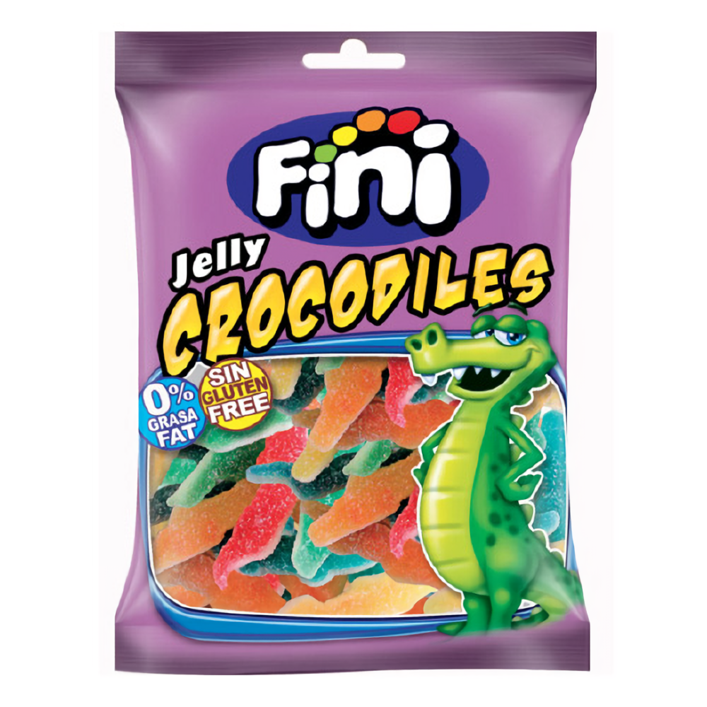 Fini Jelly Crocodiles 12x75g
