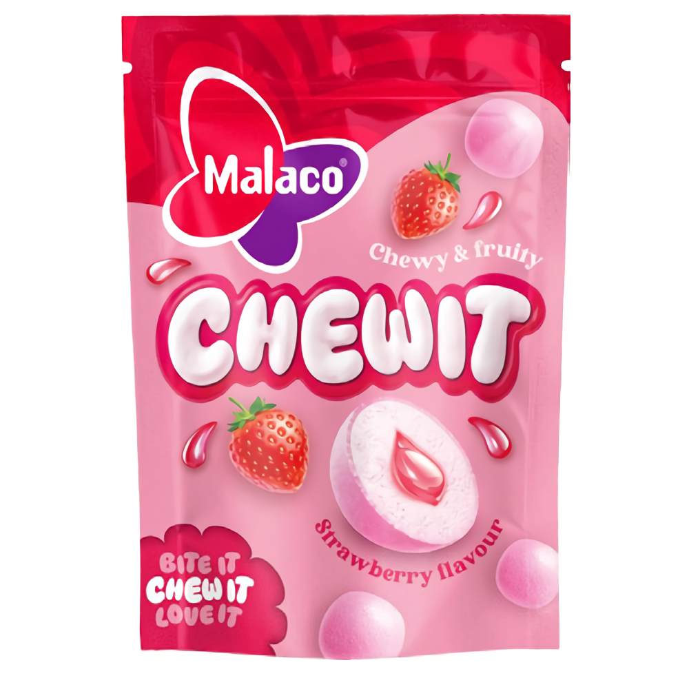 MALACO CHEWIT STRAWBERRY 115G