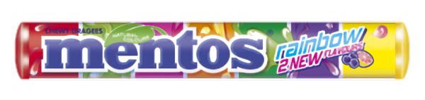 MENTOS RAINBOW 40x38G
