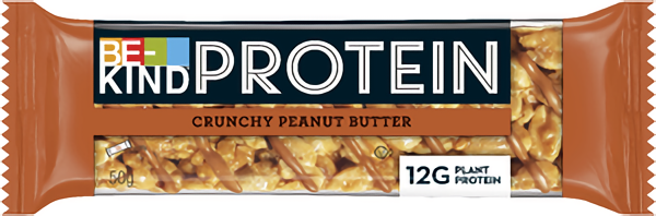 BEKIND PROTEIN CRUNCHY PEANUT BUTTER 12X50G