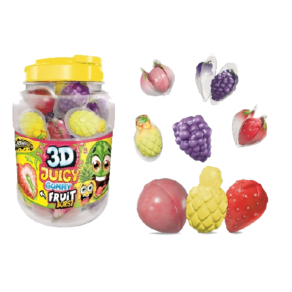 3D GUMMY JUICY BURST 18G